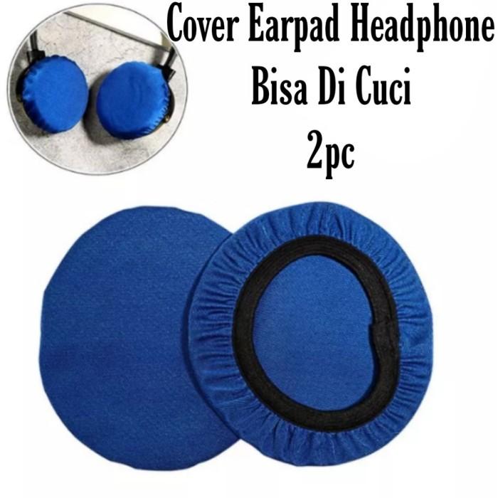 Gambar Replacement Ear Pads Busa Headphones DA Digital Alliance Black Titan - Cover Blue dari SevenMARKETING undefined Tokopedia