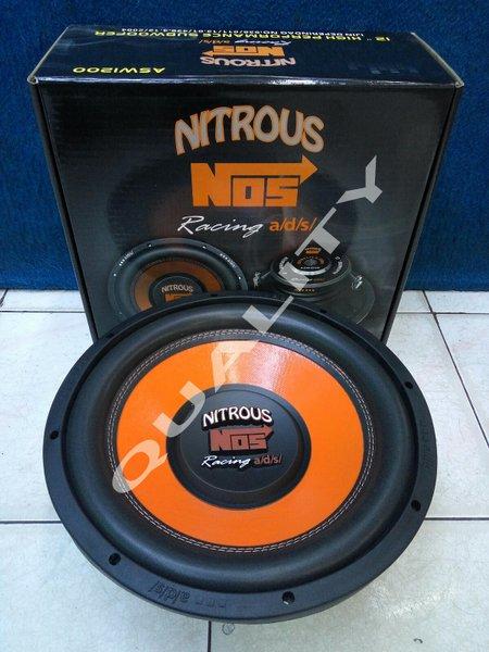 Jual SPEAKER SUBWOOFER 12 INCH ADS NITROUS NOS doublecoil 1000