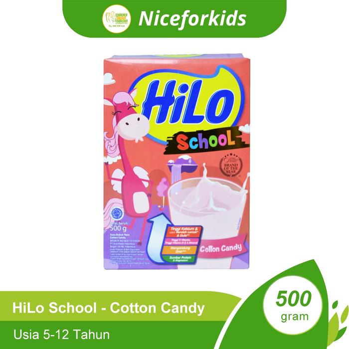 Gambar HiLo School 500gr Susu Tinggi Kalsium dan Rendah Lemak Usia 5-12 Tahun dari KIOS IWAN 93 undefined Tokopedia