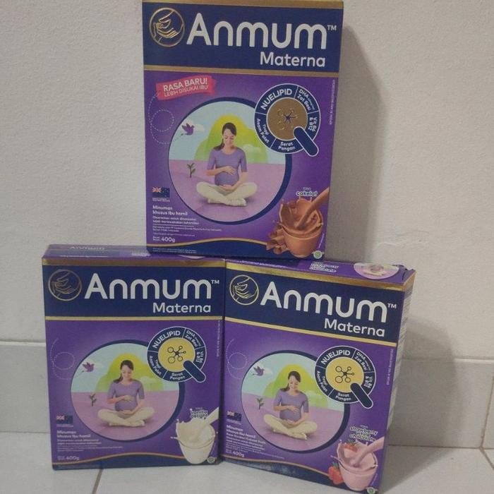 Gambar Anmum Materna Rasa Cokelat & Vanila Delight, Strawberry White dari Hilda Martabak undefined Tokopedia