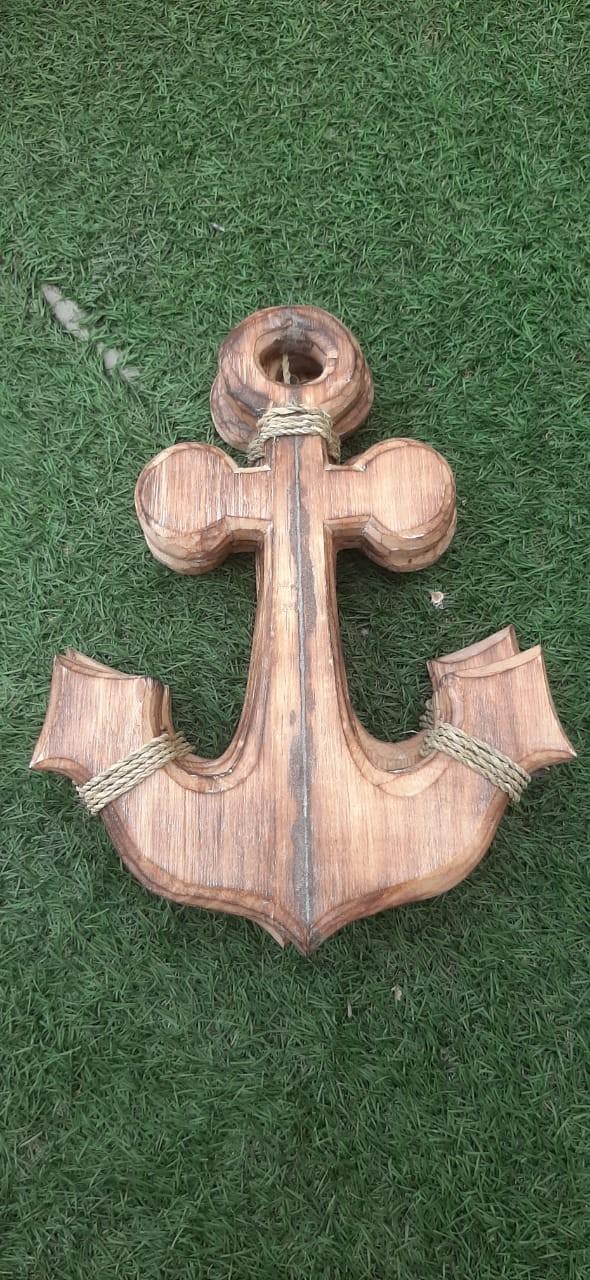 Gambar Dekorasi Hiasan Dinding gantung antik Jangkar Home Decor ukuran M - Cokelat dari Homdec By D&A undefined Tokopedia