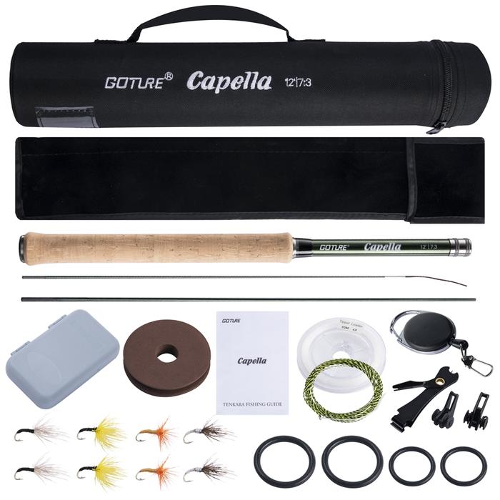 Jual Goture Fly Fishing Rod Combo Tenkara 12FT Classical Portable