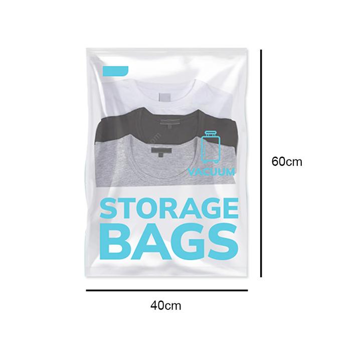 Gambar U-Living Plastik Vacuum Bag Hand Roll Plastik Penyimpanan Linting Tanpa Lubang Pakaian Baju Travel Koper - 1pcs 40*60, Vacuum HandRoll dari U-Living Indonesia undefined Tokopedia