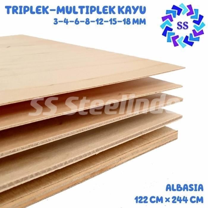 Gambar TRIPLEK / MULTIPLEK 3MM 4MM 6MM 8MM 12MM 15MM 18MM DAN MELAMINE - 6 MM dari SSSteelindo undefined Tokopedia