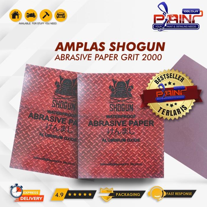 Gambar Amplas / Ampelas / Hamplas / Hampelas SHOGUN Grit 2000 dari PAINT.COLOUR undefined Tokopedia