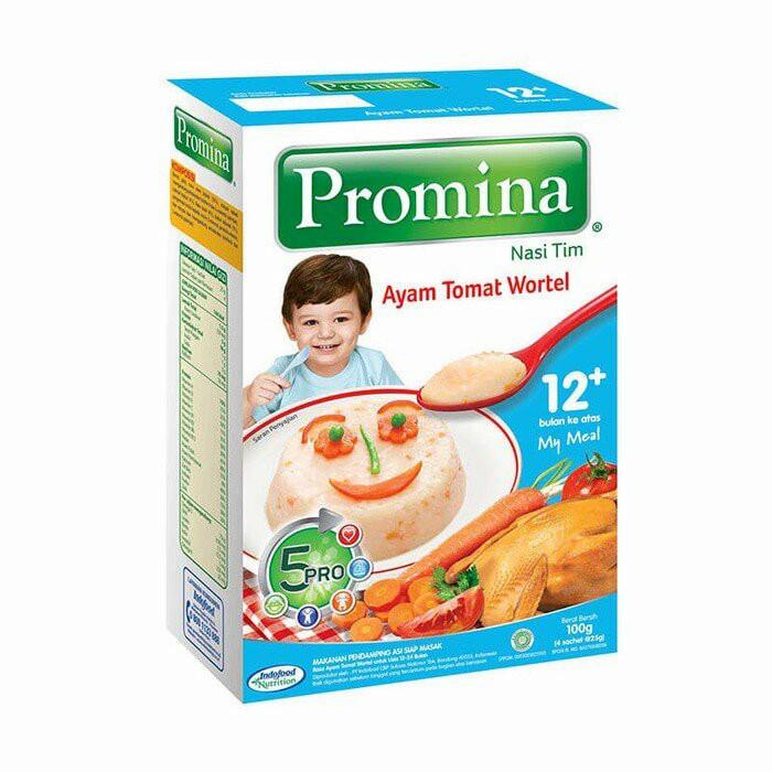 Gambar GQX PROMINA NASI TIM AYAM TOMAT WORTEL S7D dari vaniahilmancollections undefined Tokopedia