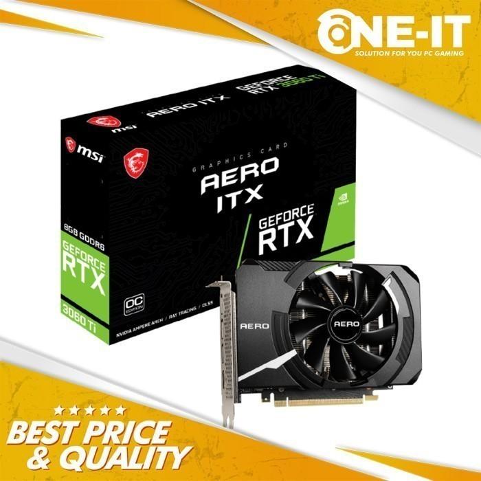 MSI GeForce RTX 3060 Ti AERO ITX 8G GPU MSI GeForce RTX 3060 Ti