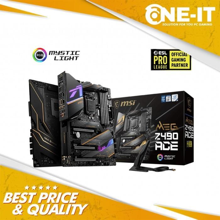 Lga 1200 Msi Meg Z490 Ace Atx Msi Z490 Ace Lga 1200 Rgb