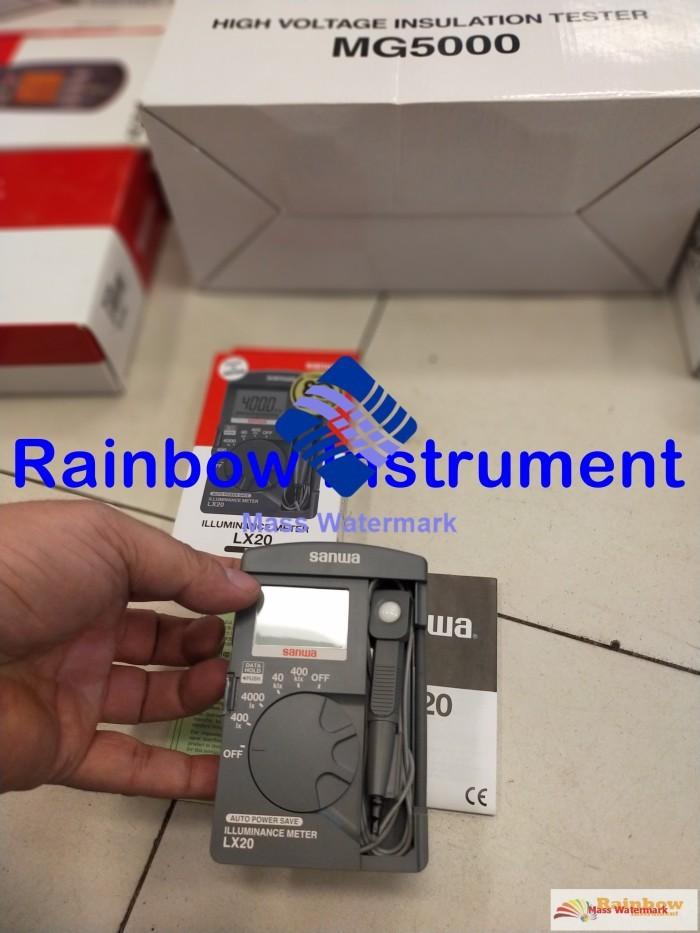 Jual Sanwa LX20 Lux Meter Sanwa LX 20 Pengukur intensitas Cahaya ORI ...