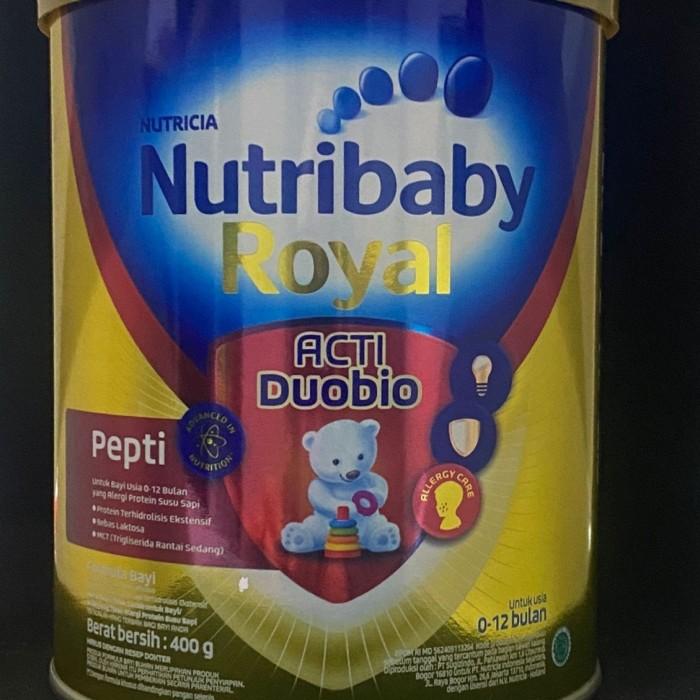 Gambar G♫Q7 NUTRIBABY ROYAL PEPTI JUNIOR FORMULA BAYI BUBUK 400 G Y♫WL dari waricisolehcollections undefined Tokopedia