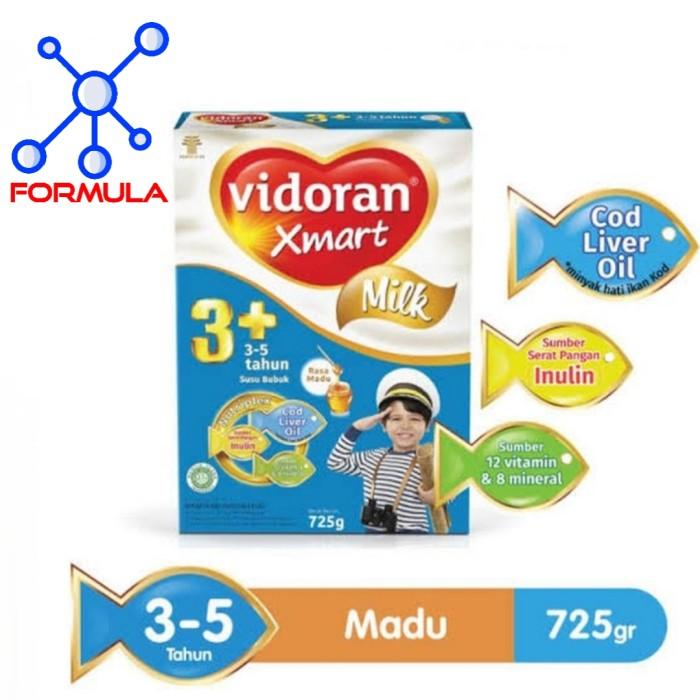 Gambar HJ8 VIDORAN XMART 3+ MADU 725GR FORMULA NUTRISI ANAK USIA 3-5 TAHUN dari pranotolinggihshop undefined Tokopedia