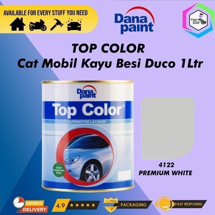 Gambar TOP COLOR 4122 Premium White - Cat Mobil Kayu Besi D - 1L dari PAINT.COLOUR undefined 4 Tokopedia