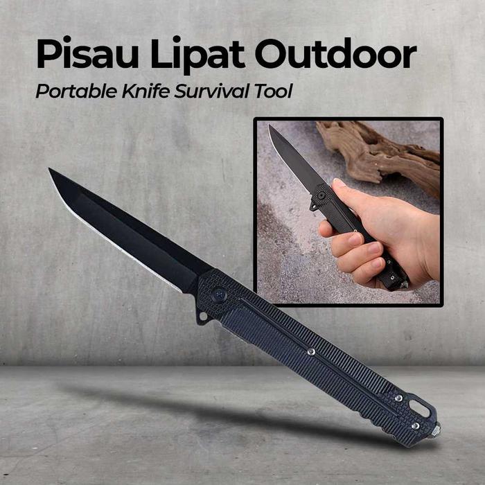 Gambar Promo tersedia!! BROWNING Pisau Lipat Outdoor Portable Knife Survival - BROWNING HTG11 dari Hitonomii undefined Tokopedia
