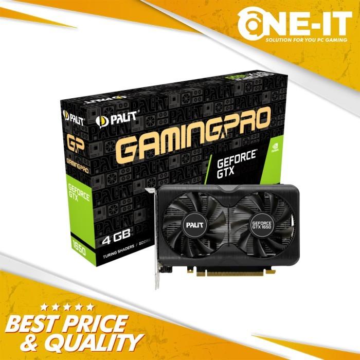 Palit GTX1650 GP OC 4G GDR6 VGA PALIT GeForce GTX 1650 GP 4G GDDR6