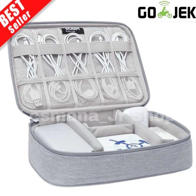 Gambar Tas Hp Gadget Kabel Charger Aksesoris Organizer Travel Portable Bag dari HASNAASPOETU69 undefined Tokopedia