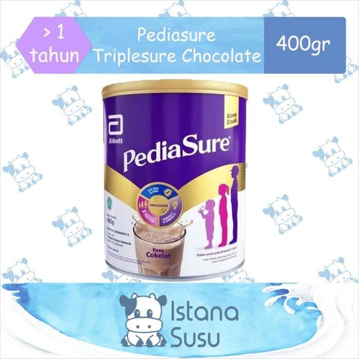 Gambar P1H PEDIASURE TRIPLESURE COKELAT 400 GR J✓F7 dari citracollection16 undefined Tokopedia