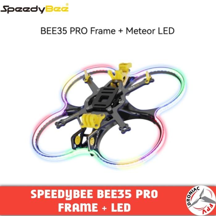 Gambar SpeedyBee Bee35 Pro Frame Kit 3.5 inch Whoop Drone Kit - Bee35 Pro + LED dari droniac undefined Tokopedia
