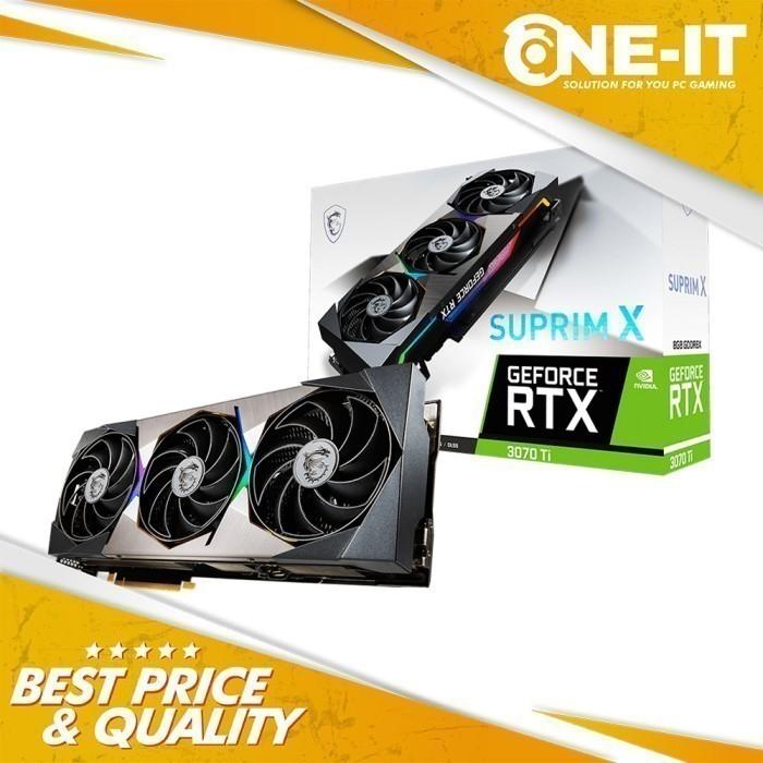 Gpu Msi Suprim 3070 Ti Vga Msi Geforce Rtx 3070 Ti Suprim X 8g 8gb