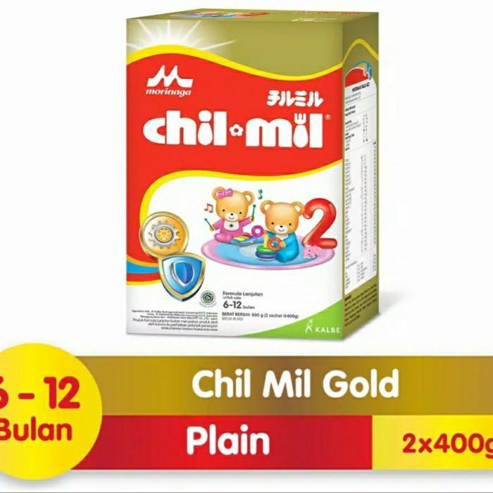 Gambar J♫Y2 MORINAGA CHIL MIL GOLD 2 (6 -12 BULAN) BOX 800GR CHILMIL NA7 dari jpissakennishop undefined Tokopedia