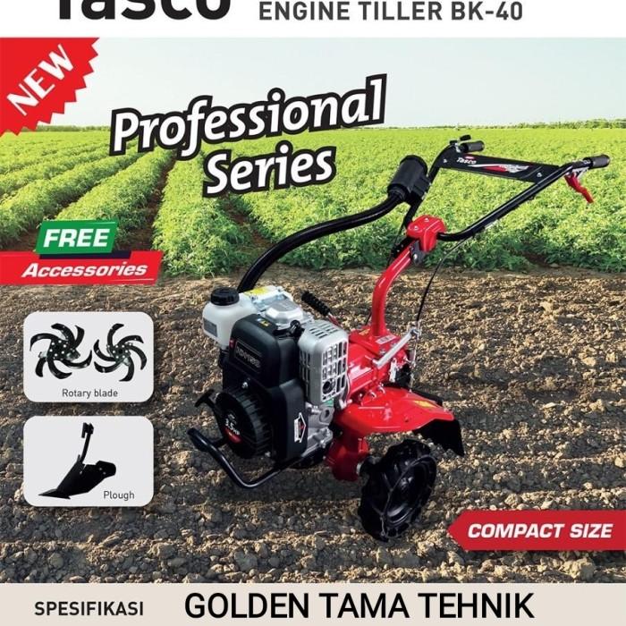 Gambar Mesin Bajak Tanah TASCO BK 40 Traktor Mini Engine TASCO BK 40 dari Golden Tama Tehnik undefined Tokopedia