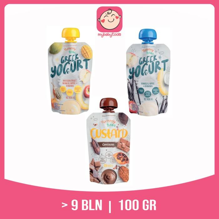Gambar T㊚13 YUMMY BITES GREEK YOGURT CUSTARD CHOCOLATE 100G ZZ3 dari inkacollections undefined Tokopedia