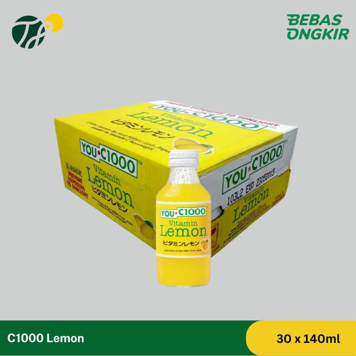 Gambar TERBARU You C1000 Lemon Botol 140ml PER DUS [SALE TERBATAS!!!] dari sunriseshop87 undefined Tokopedia