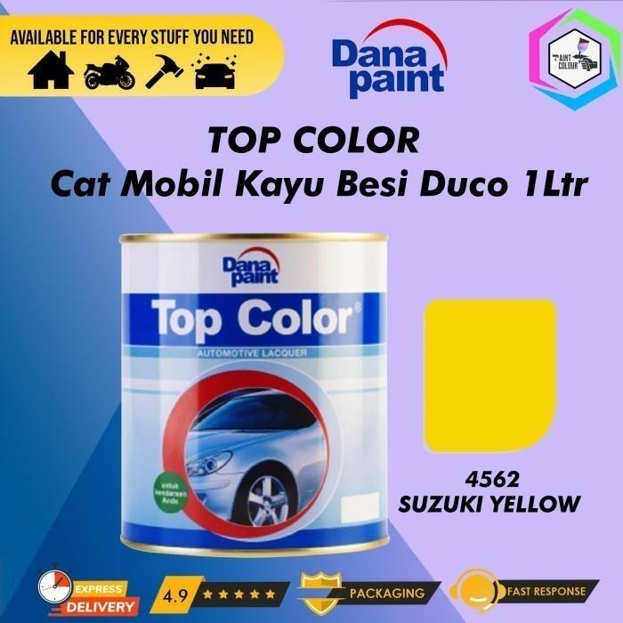 Jual TOP COLOR 4562 Suzuki Yellow - Cat Mobil Kayu Besi Duco - 1L ...