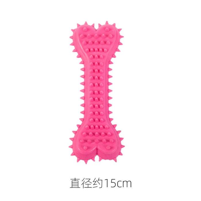Gambar Mainan Gigitan Anjing Model Tulang Berduri Tahan Gigit - Pet Chew Rubb - Tulang Love, Pink dari Pawsitive Official undefined Tokopedia