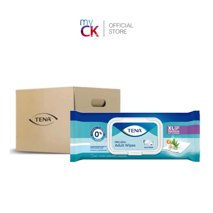 Gambar Bundle Of 12 TENA Wet Wipes Free 40's 300x200mm dari Dheas Shop undefined Tokopedia