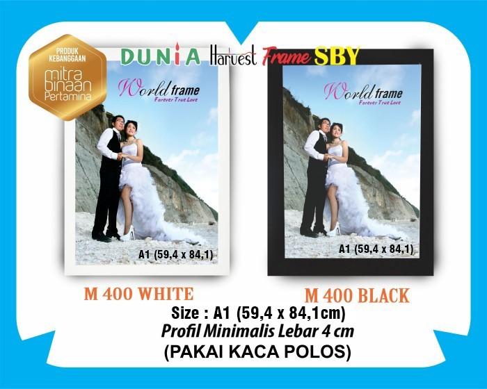 Gambar Pigura A2 - Frame Foto-Bingkai Photo Minimalis&Ukir M400 KACA POLOS - Hitam, Potrait dari HARVEST STORE BALI undefined Tokopedia