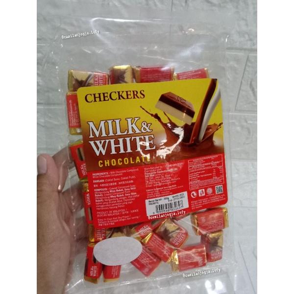 Gambar Checkers Mini Chunky Chocolate / checkers almond Chocolate / checkers - Dark white, 300gr dari martianah undefined 5 Tokopedia