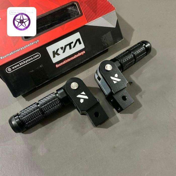 Gambar Footstep KYTA NMAX XMAX AEROX LEXI 2023 - Black_ Nmax 155, KYTA dari BembysMarket undefined Tokopedia
