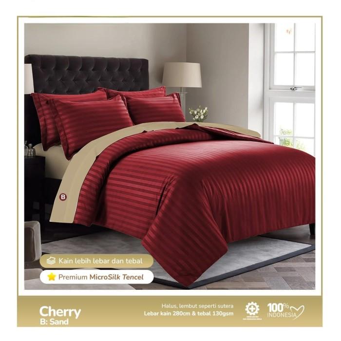 Gambar Sprei Hotel Micro Silk Tencel Tinggi 40 cm Premium Anti Geser - Graphite, 160x200x40 dari Karisma Kita undefined Tokopedia