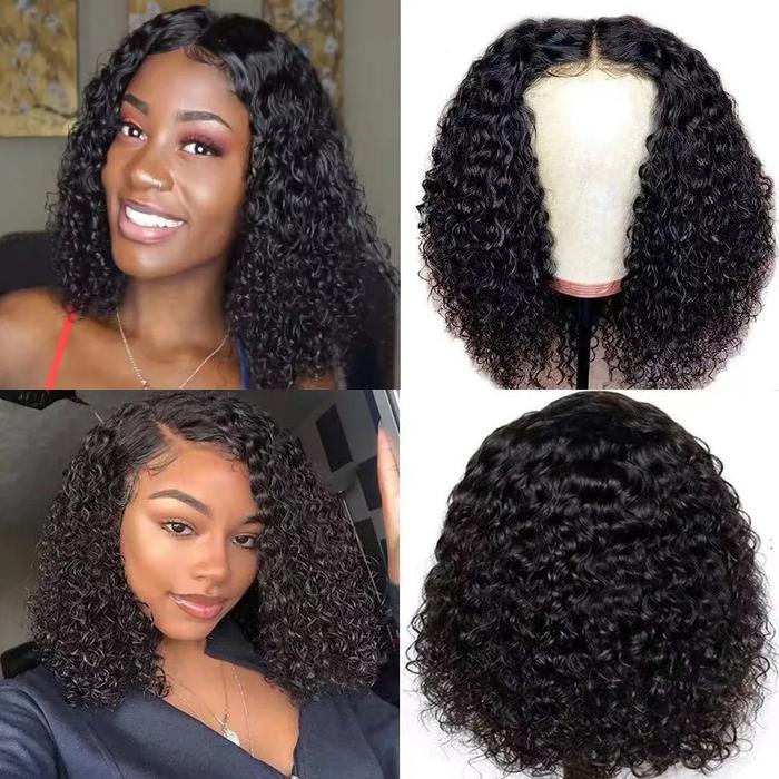 Gambar New wig for women Black midsection small roll afro synthetic fibe dari Baby Blooms Ceria undefined Tokopedia