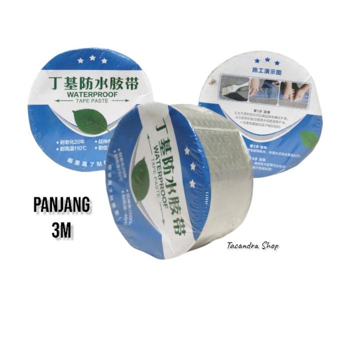 Gambar Lakban Anti Bocor Aluminium Foil Butyl Waterproof Flex Tape Lem Anti B - 3Meter, Lakban antiboco dari kedai mami undefined Tokopedia