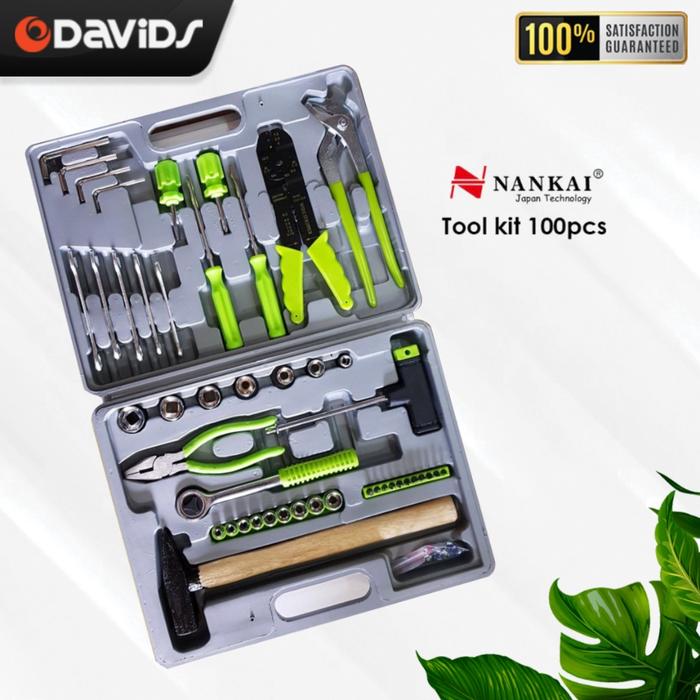 Gambar Hand Tools Toolkit Set 100 Pcs dari rikanurf_olshop undefined Tokopedia
