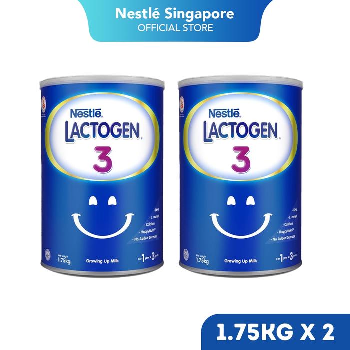 Gambar Bundle Of 2 Nestle Lactogen Stage 3 Growing Up Milk 1.75kg - From 12 M dari marsya destiani undefined Tokopedia