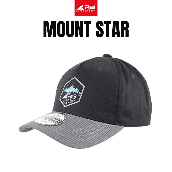 Rei Topi Pria Mount Star Arei Outdoorgear Baseball Caps