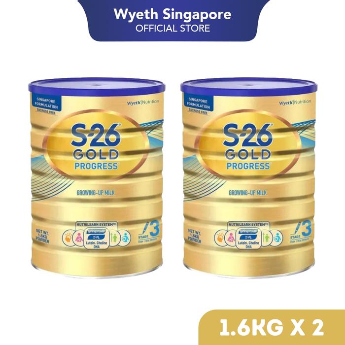 Gambar Bundle Of 2 Wyeth S-26 Progress Stage 3 Growing-up Formula 1.6kg - Fro dari marsya destiani undefined Tokopedia