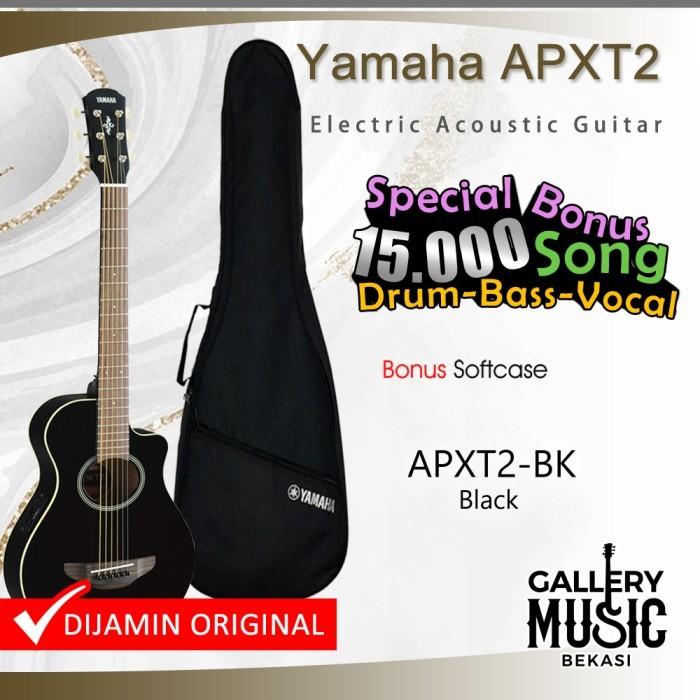 Gambar Yamaha APX T2 Gitar Akustik Elektrik Original /APXT2/APXT 2 Gitar 3/4 - Natural dari Gallery Music Bekasi undefined 4 Tokopedia