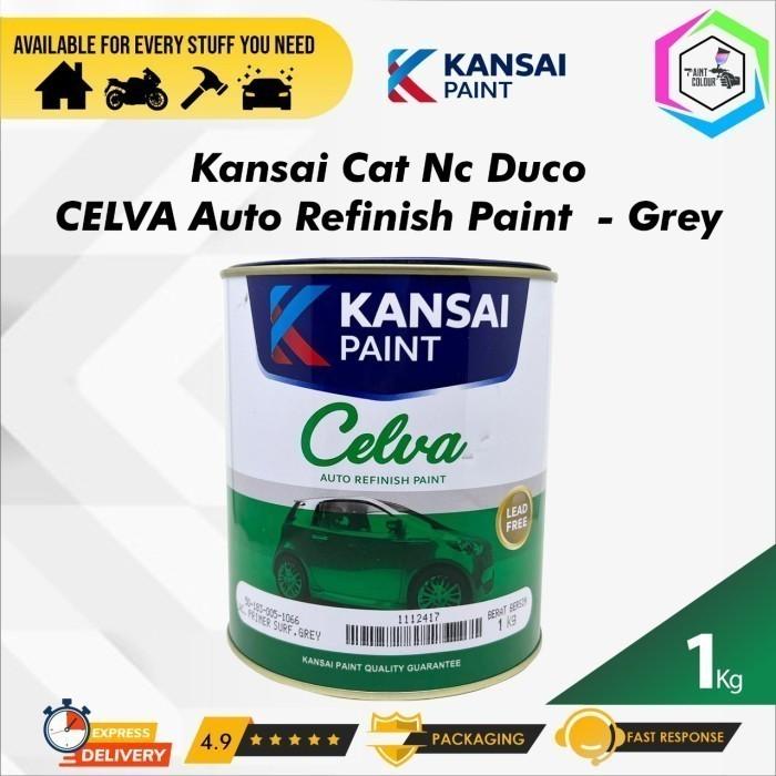 Gambar MENI CELVA KANSAI PAINT ABU - 1L dari PAINT.COLOUR undefined Tokopedia