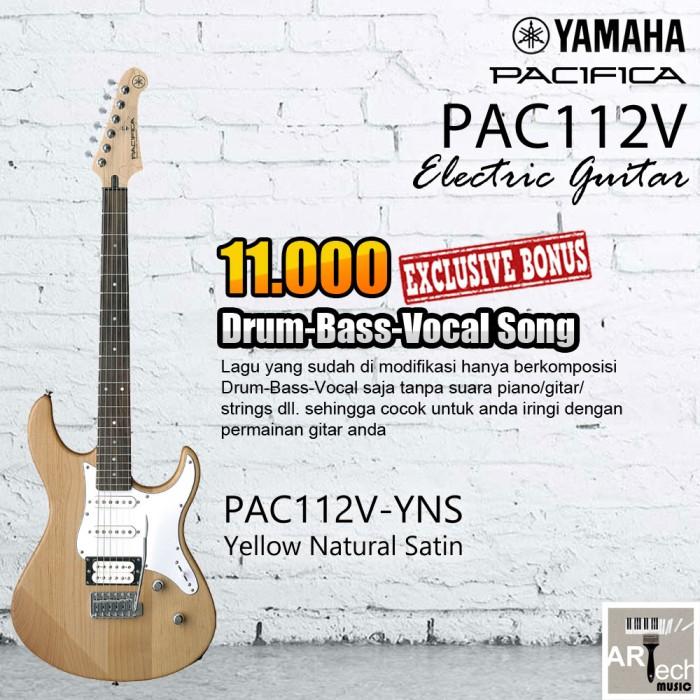 Gambar Yamaha PACIFIA PAC112V / PAC 112V / PAC 112 V Gitar Elektrik Original - Natural Satin dari Artech Music undefined Tokopedia
