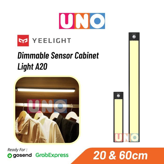 Gambar Yeelight A20 Dimmable Sensor Cabinet Light - Lampu Lemari - 20cm dari store xiomai undefined Tokopedia