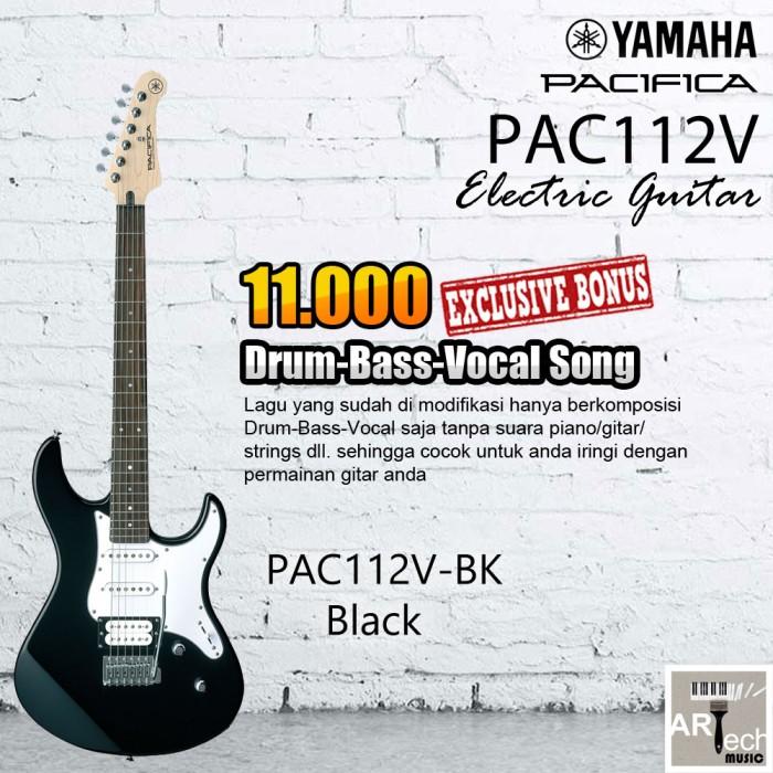 Gambar Yamaha PACIFIA PAC112V / PAC 112V / PAC 112 V Gitar Elektrik Original - Black dari Artech Music undefined Tokopedia