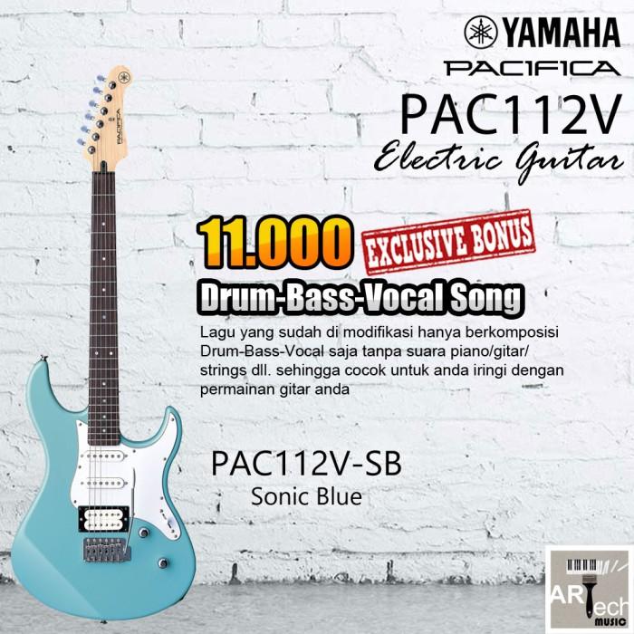 Gambar Yamaha PACIFIA PAC112V / PAC 112V / PAC 112 V Gitar Elektrik Original - Sonic Blue dari Artech Music undefined Tokopedia