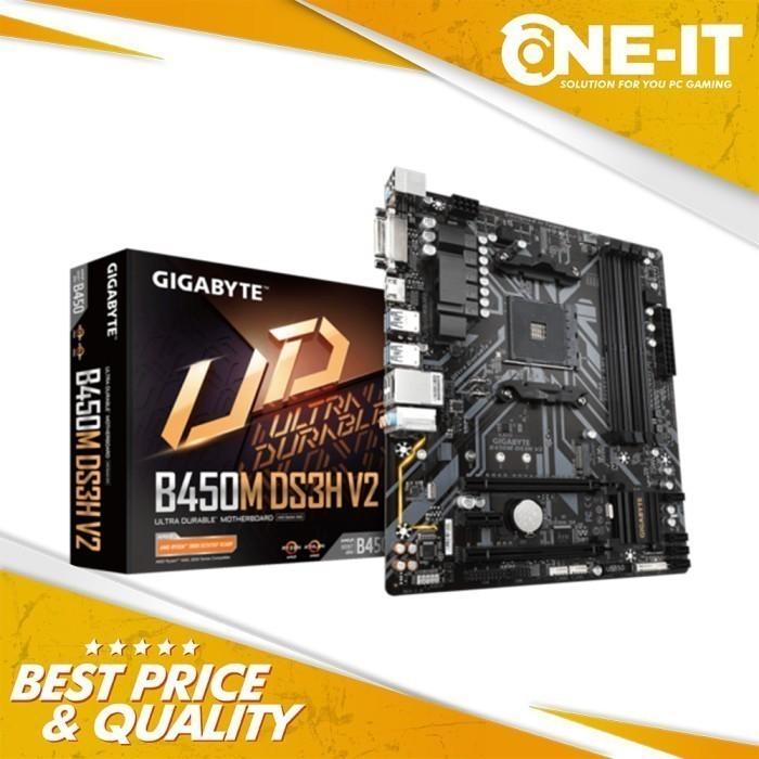 Gigabyte B450m Ds3h V2 Amd 5600x B450 Gigabyte Mb Am4 Gigabyte