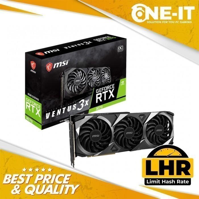 VGA GPU MSI GeForce RTX 3070 VENTUS 3X OC 8G 8GB di One It Expert  Tokopedia