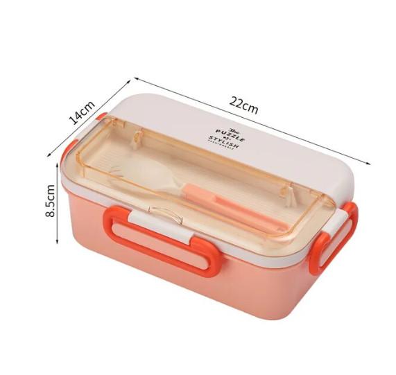Gambar BONBOX Lunch Box Kotak Bekal Makan Tempat Makan Anti Tumpah BTW30602 - Pink dari MiFun Living undefined Tokopedia