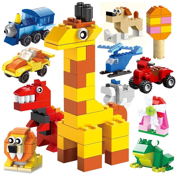 Gambar 1000PCS DIY Creative Building Blocks Bulk Sets Compatible 11015 dari dahlia storere undefined Tokopedia