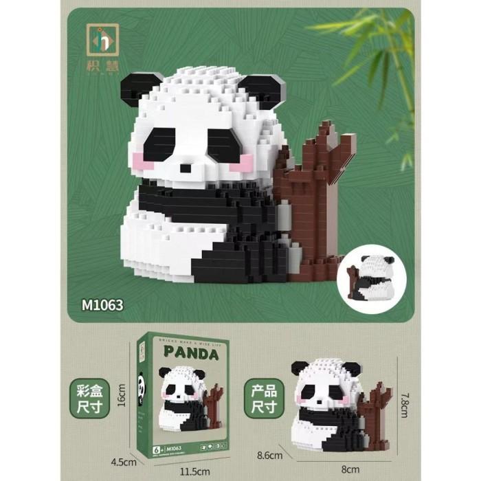Gambar PANDA Series Nano Block Mainan Balok Susun Edukasi DIY Kado Anak - M-1063 dari Unixcolux undefined Tokopedia